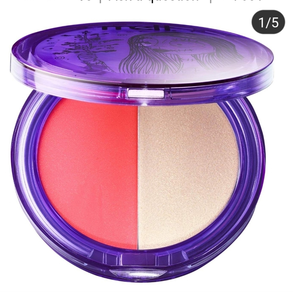 Melt Cosmetics Deadly Night Shade Duo Cream Blushlight & Highlight